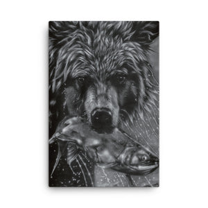 Grizzly on 24”x36” Canvas