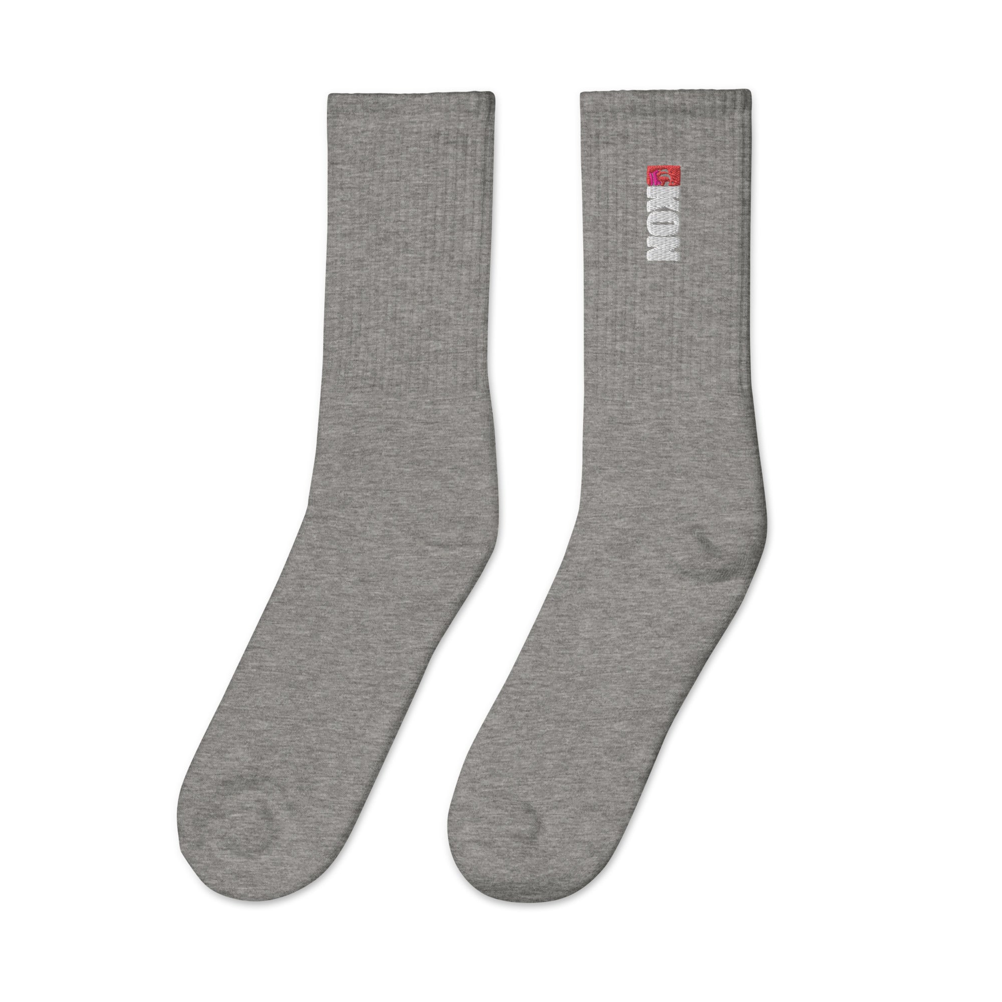 KON Embroidered socks